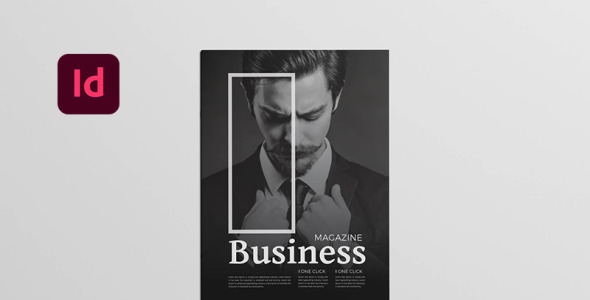 Magazine Template на тему графика