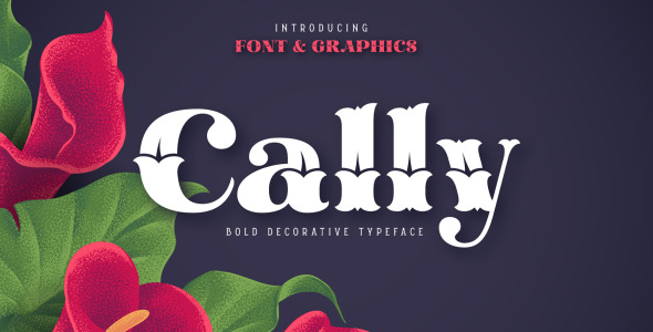 Шрифт на тему графика