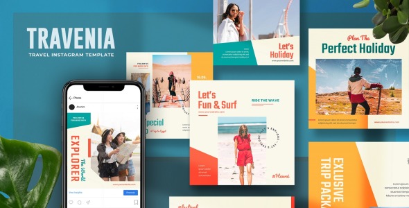 Шаблон для соцсетей на тему графика