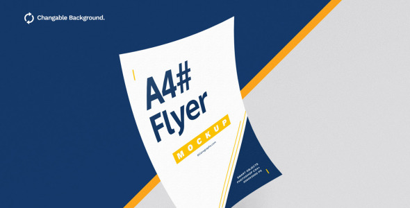 Мокап для продукта на тему графика