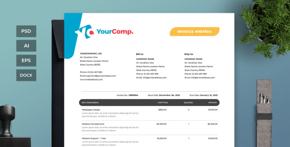 Фирменный стиль на тему графика