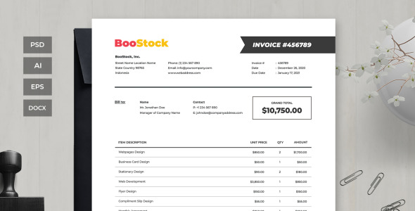 Фирменный стиль на тему графика