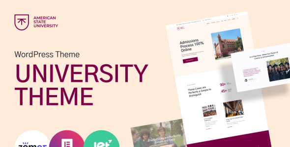 университетская тема wordpress