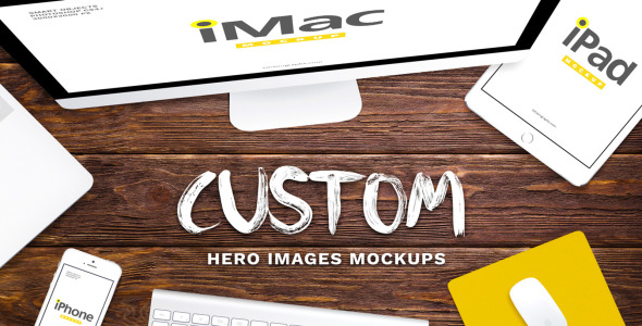 Мокап для продукта на тему графика