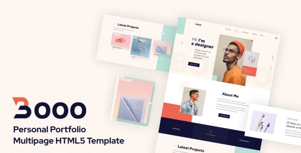 Web Designer HTML Landing Page Template