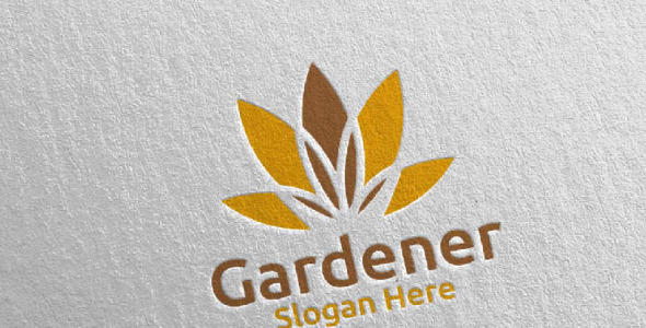 Шаблон логотипа на тему графика