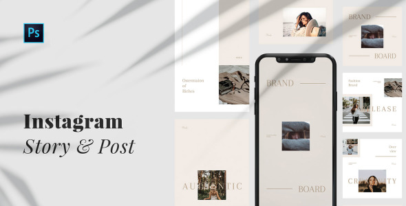 Шаблон для соцсетей на тему графика