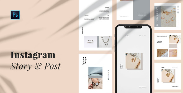 Шаблон для соцсетей на тему графика