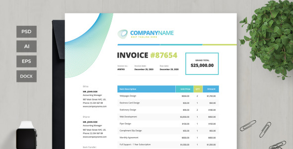 Фирменный стиль на тему графика
