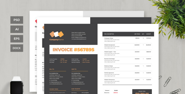Фирменный стиль на тему графика