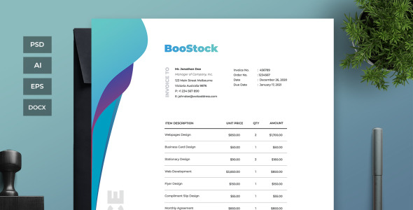 Фирменный стиль на тему графика
