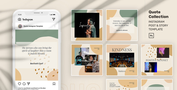 Шаблон для соцсетей на тему графика