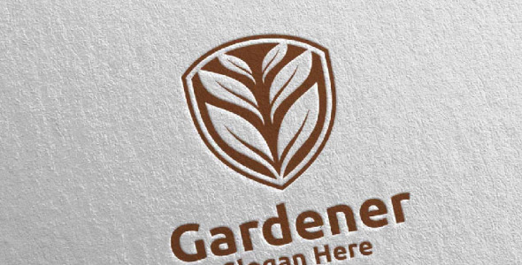 Шаблон логотипа на тему графика