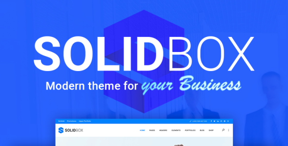 современная бизнес тема wordpress
