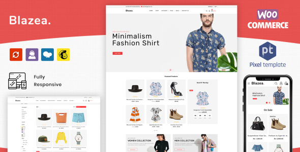 универсальный модный магазин woocommerce тема