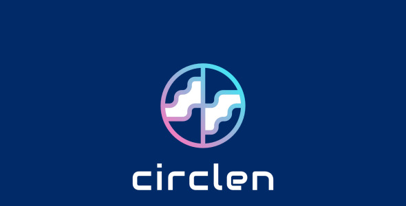 Шаблон логотипа на тему графика