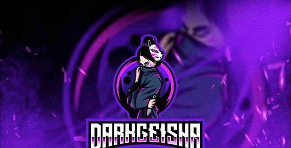 Шаблон логотипа на тему графика