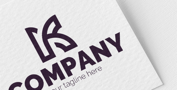 Шаблон логотипа на тему графика