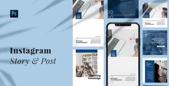 Шаблон для соцсетей на тему графика