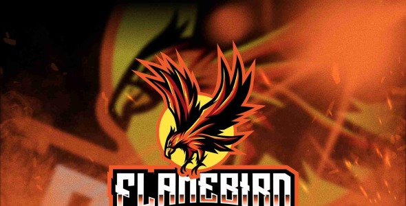 Шаблон логотипа на тему графика