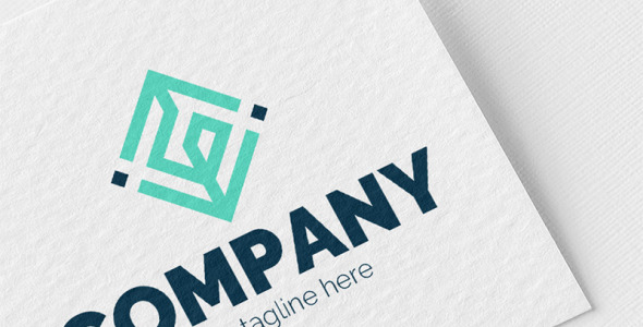 Шаблон логотипа на тему графика