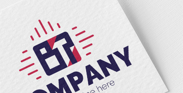 Шаблон логотипа на тему графика