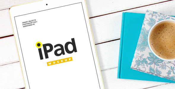 Мокап для продукта на тему графика