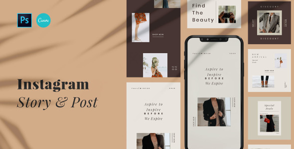 Шаблон для соцсетей на тему графика