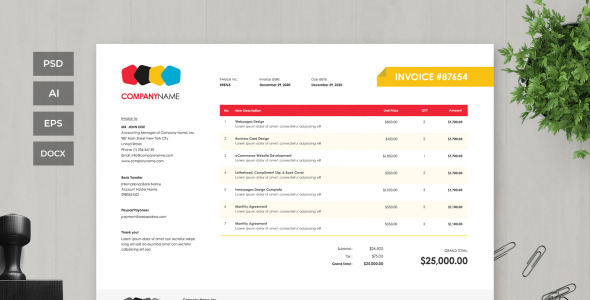 Фирменный стиль на тему графика