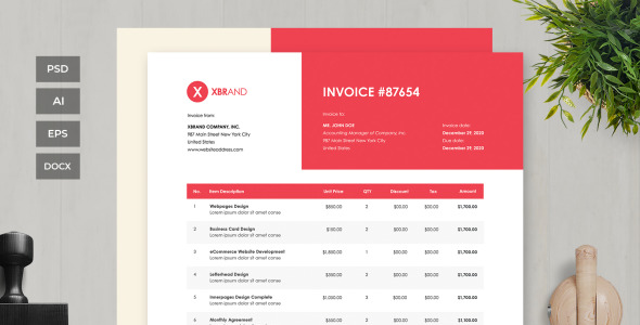 Фирменный стиль на тему графика