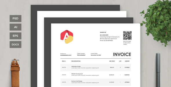 Фирменный стиль на тему графика