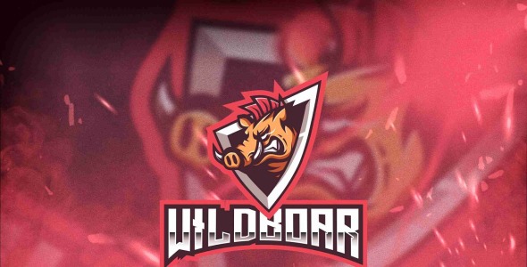 Шаблон логотипа на тему графика