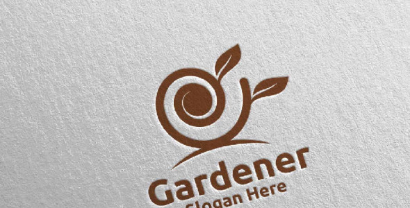 Шаблон логотипа на тему графика