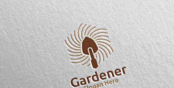 Шаблон логотипа на тему графика