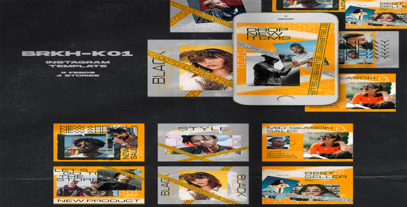 Шаблон для соцсетей на тему графика