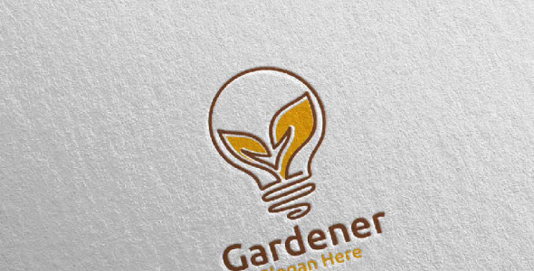 Шаблон логотипа на тему графика