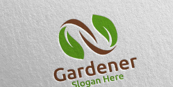 Шаблон логотипа на тему графика