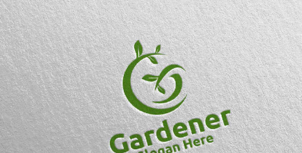 Шаблон логотипа на тему графика