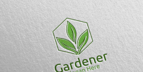 Шаблон логотипа на тему графика