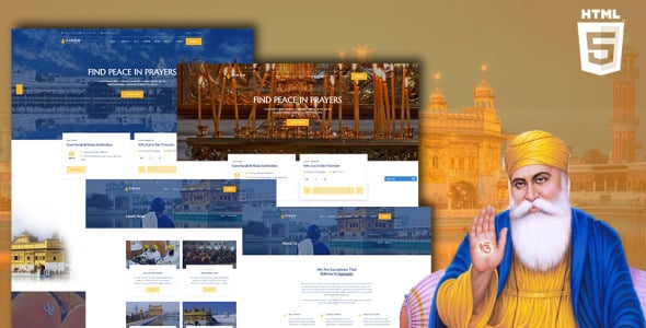 Sikh HTML Website Template Sikh HTML Website Template