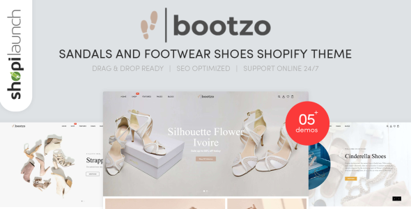 Sandals And Footwear Shoes Responsive Shopify Theme