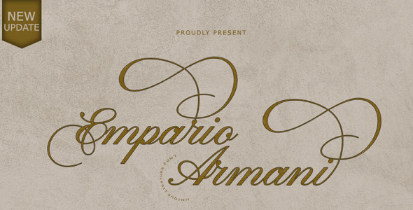 Шрифт на тему графика