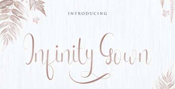 Шрифт на тему графика