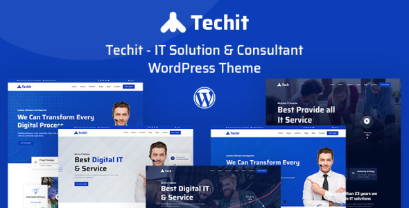 ит-решение и консультант wordpress тема