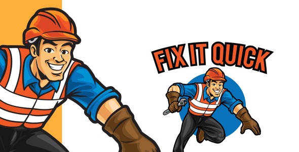 Шаблон логотипа на тему графика