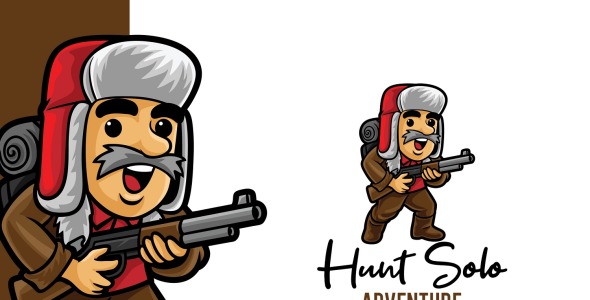 Шаблон логотипа на тему графика