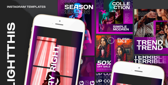 Шаблон для соцсетей на тему графика