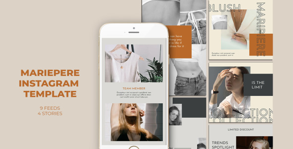 Шаблон для соцсетей на тему графика