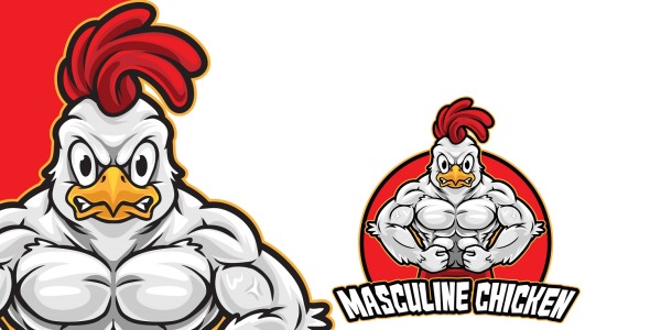 Шаблон логотипа на тему графика