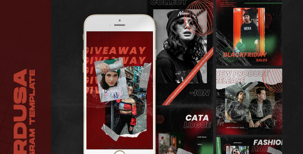 Шаблон для соцсетей на тему графика